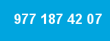 977 187 42 07 977 187 42 07